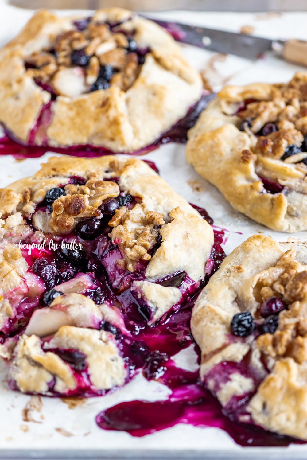 Blueberry Peach Galettes | All Images © Luyiz, LLC