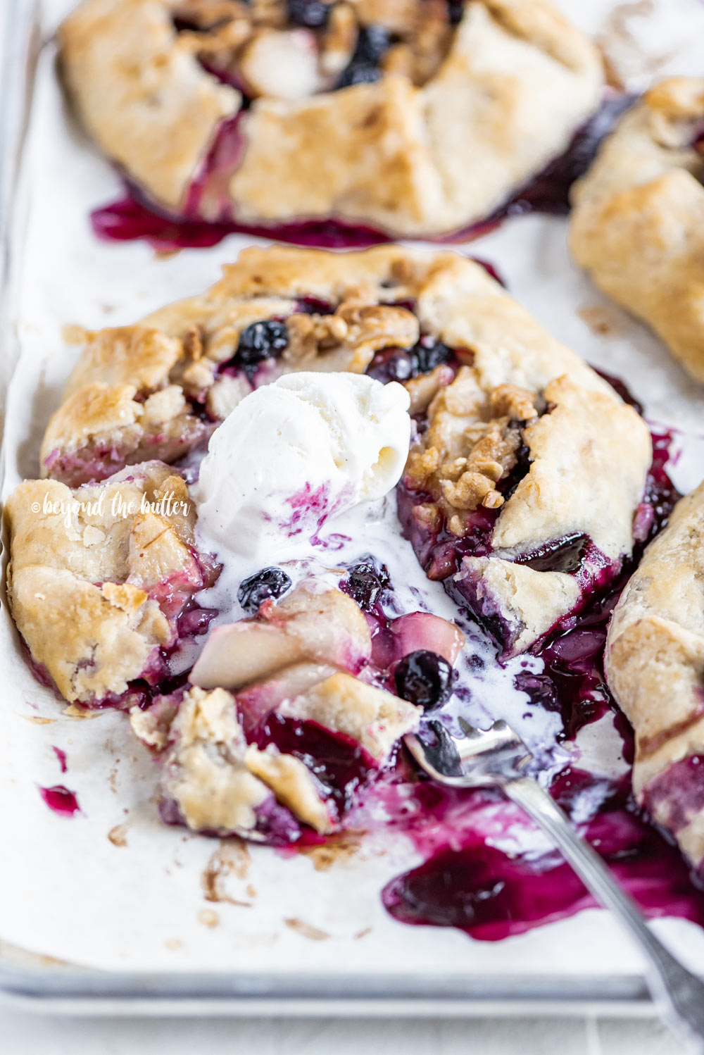 Blueberry Peach Galettes recipe | All Images © Luyiz, LLC