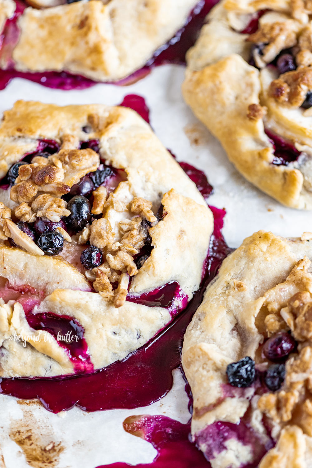 Blueberry Peach Galettes | All Images © Luyiz, LLC