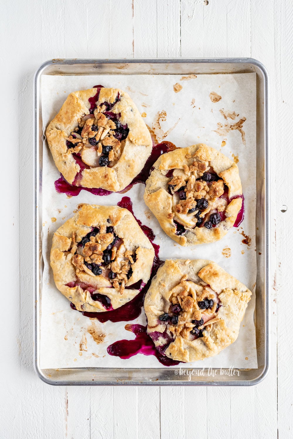Blueberry Peach Galettes | All Images © Luyiz, LLC