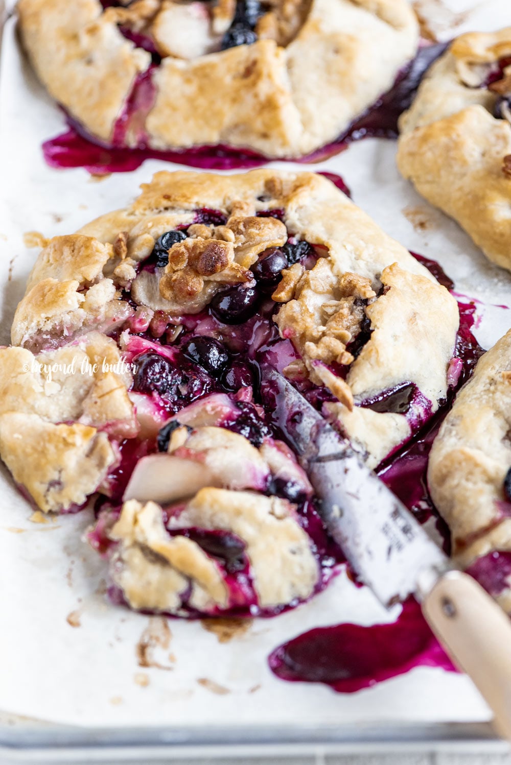 Blueberry Peach Galettes | All Images © Luyiz, LLC