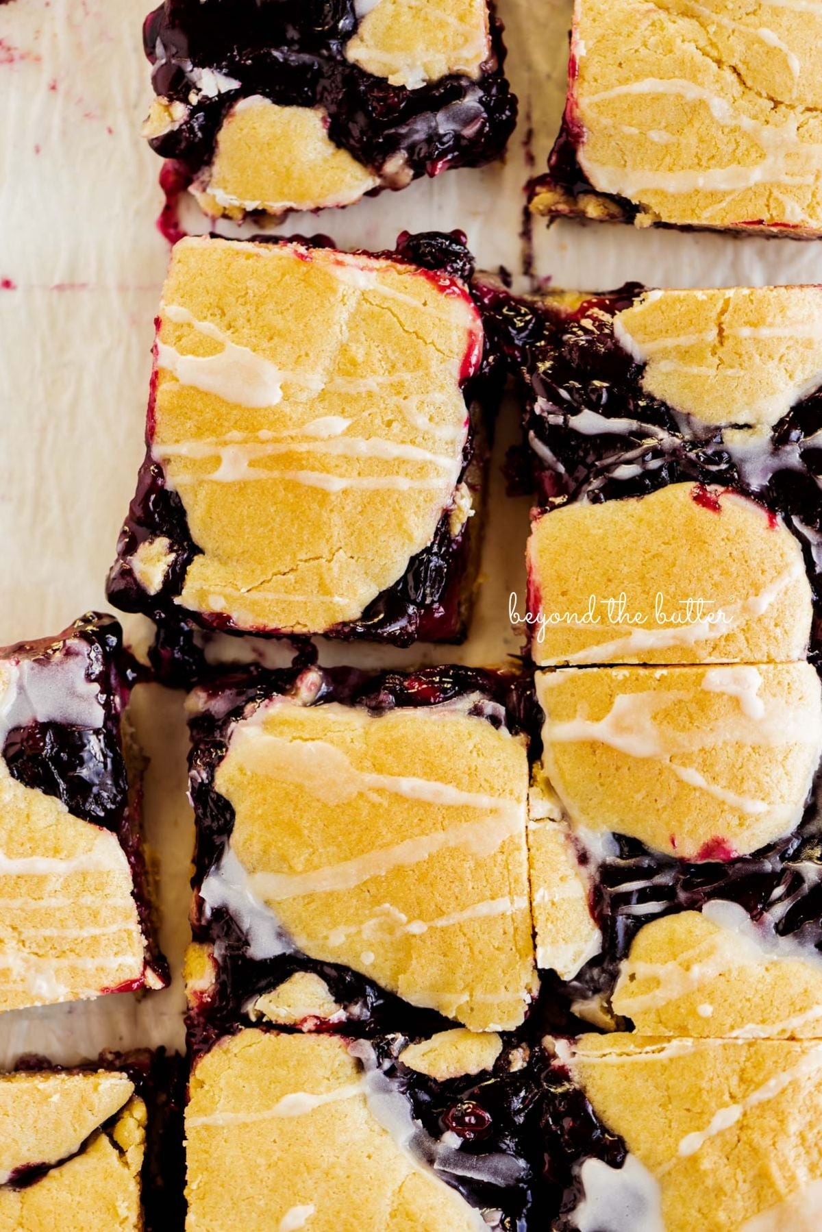 Blueberry Coffee Cake with Homemade Pie Filling