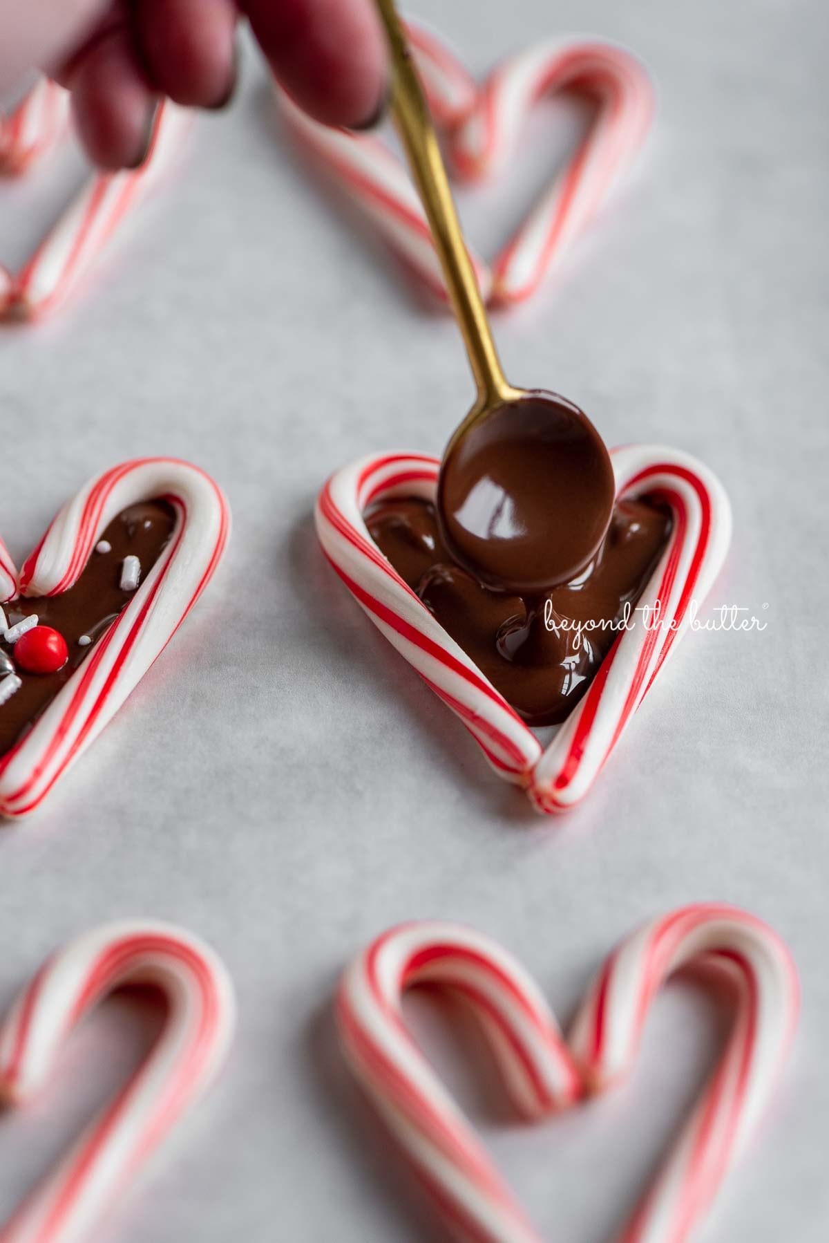 Candy Cane Hearts