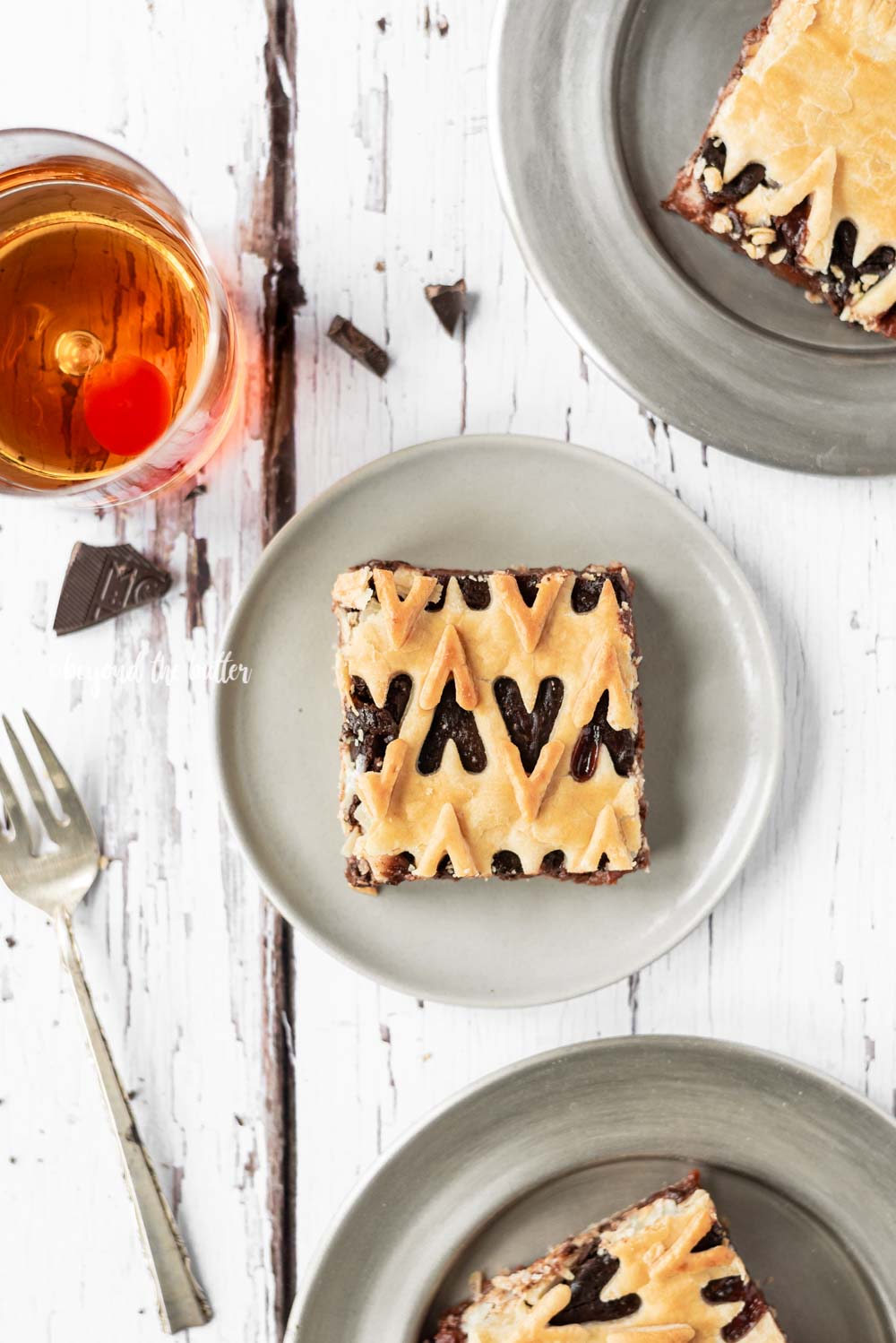 Chocolate Cherry Bourbon Slab Pie | All Images © Luyiz, LLC