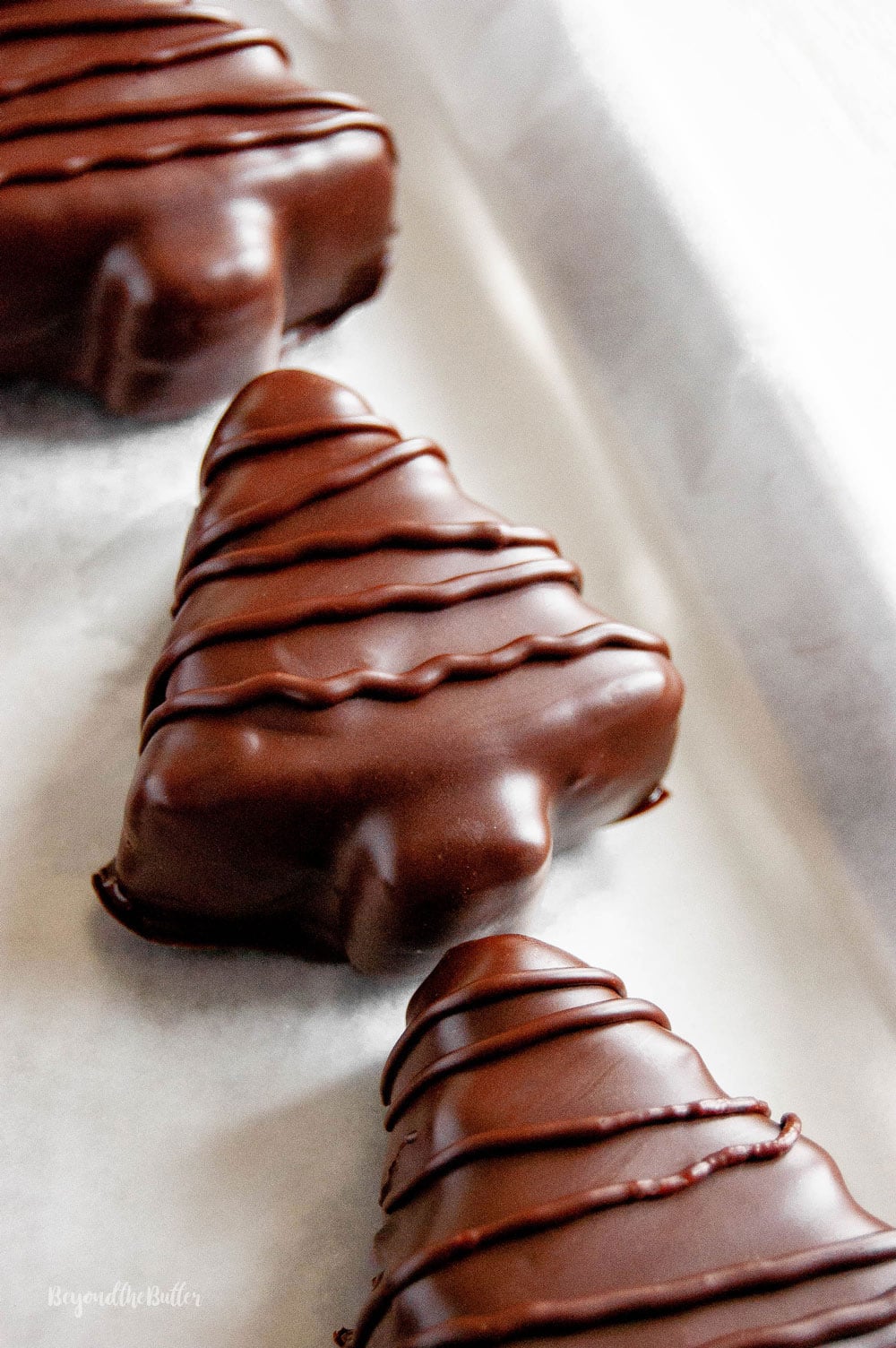Chocolate Covered Peanut Butter Christmas Trees | All Images © Luyiz, LLC