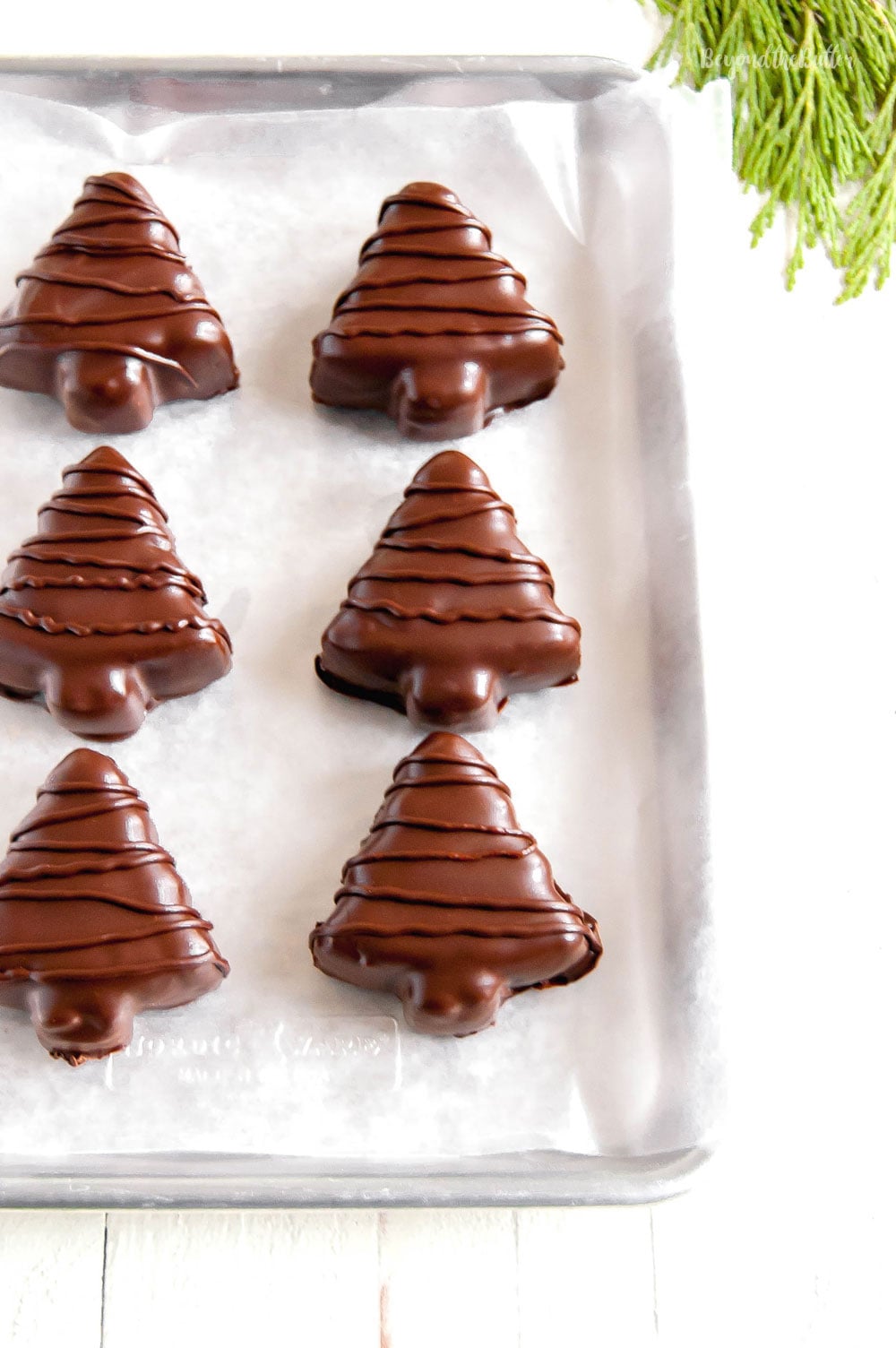 Chocolate Covered Peanut Butter Christmas Trees | All Images © Luyiz, LLC
