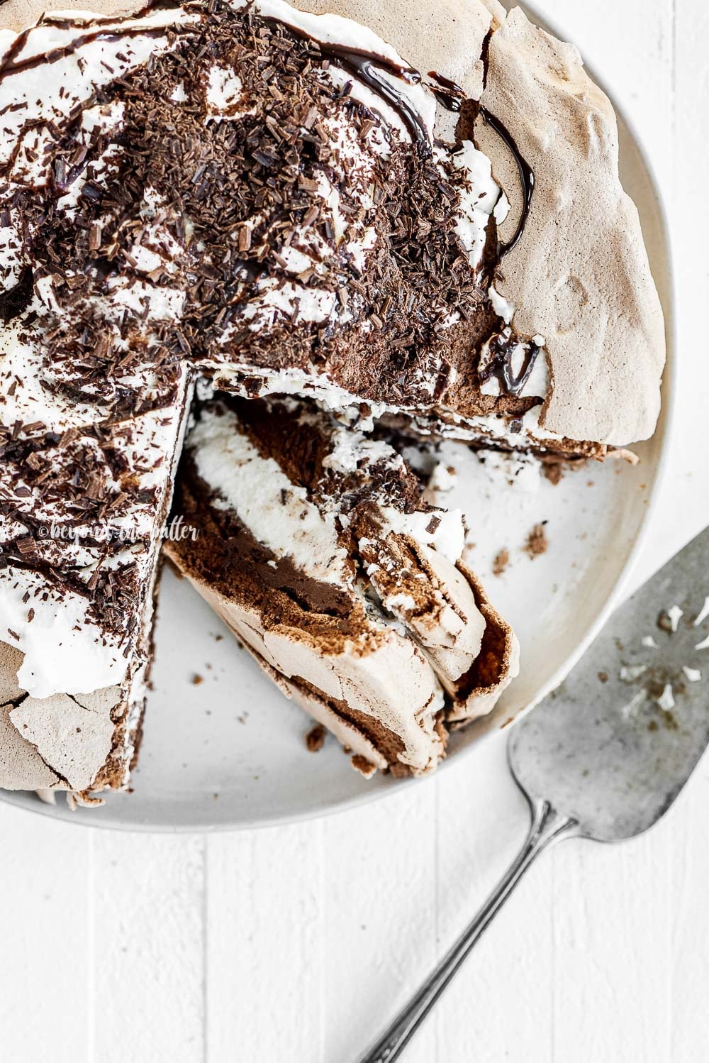 Chocolate Meringue Layer Cake | All Images © Luyiz, LLC