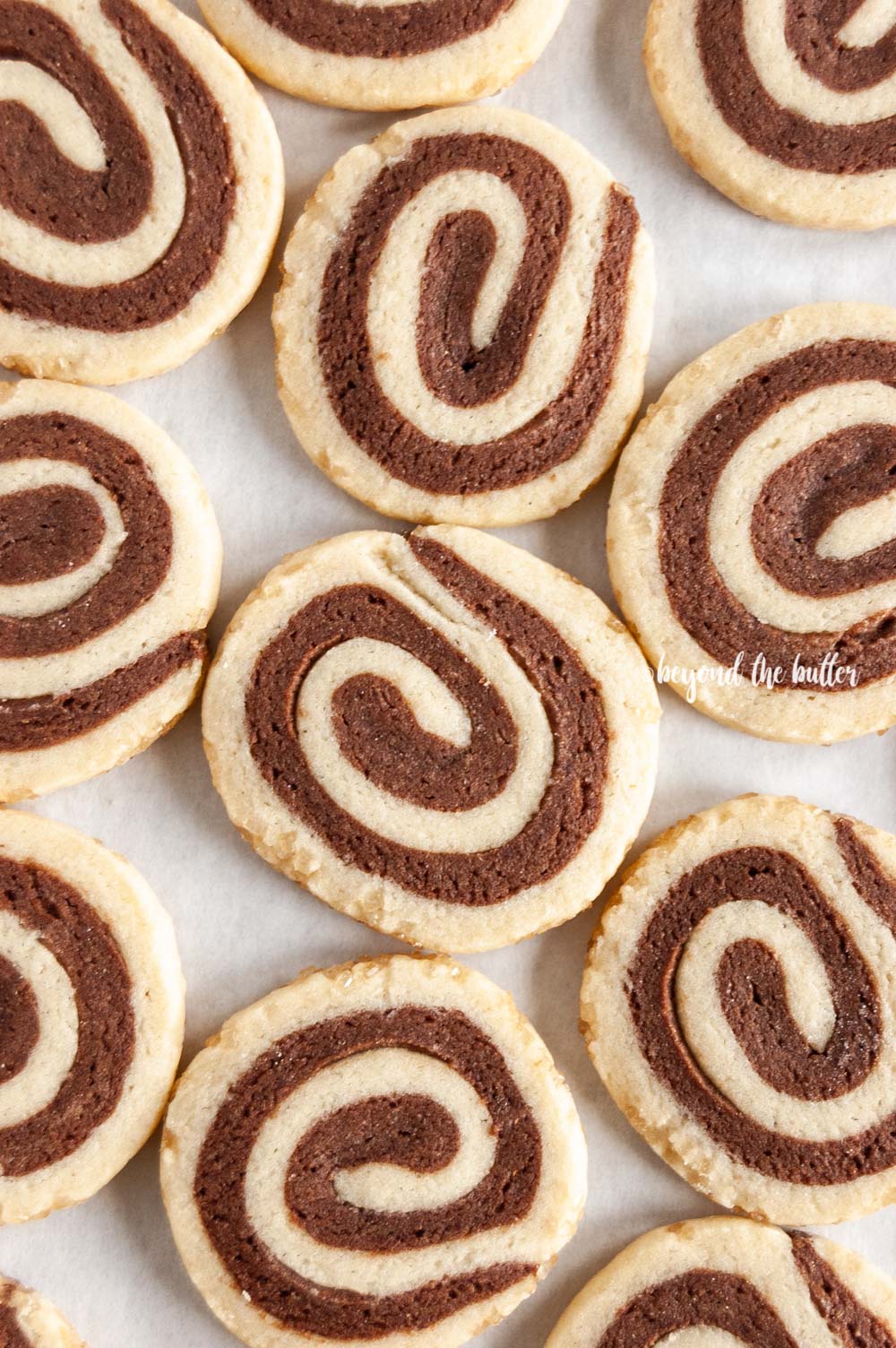 Close up image of Chocolate Pinwheel Cookies | All images © Luyiz™