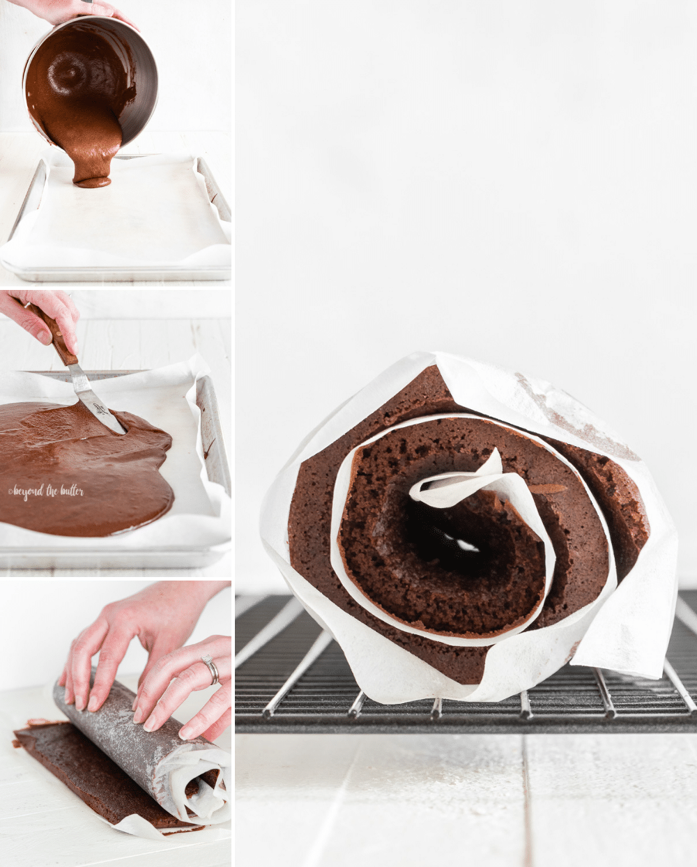 How to Make a Chocolate Pumpkin Cake Roll | All Images © Luyiz, LLC