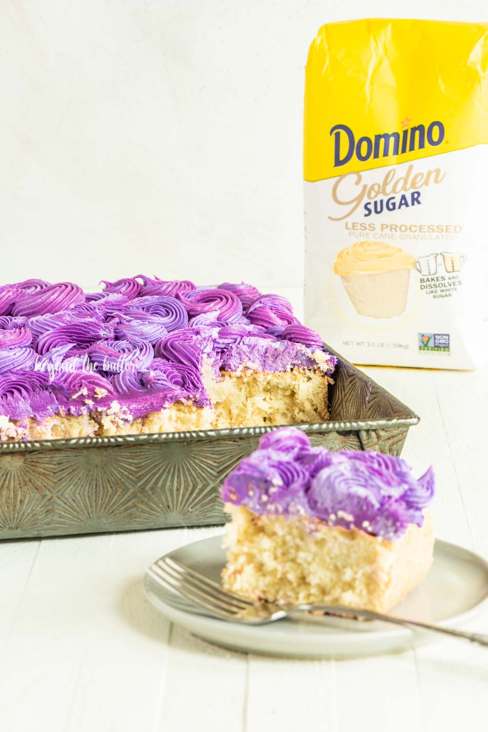 Coconut Sheet Cake with Coconut Buttercream Frosting | All Images © Luyiz, LLC