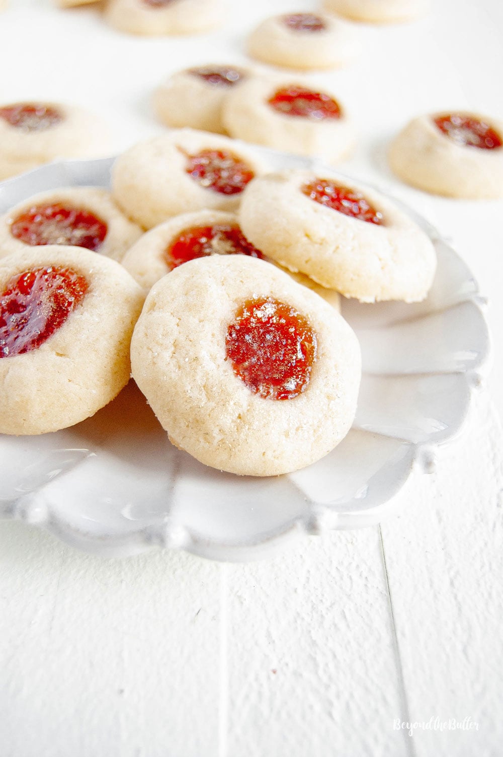 Jam-Filled Thumbprint Cookies for the Holidays