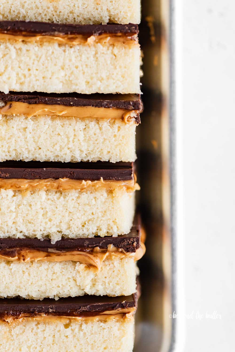 Peanut Butter Tandy Kakes with Chocolate Topping