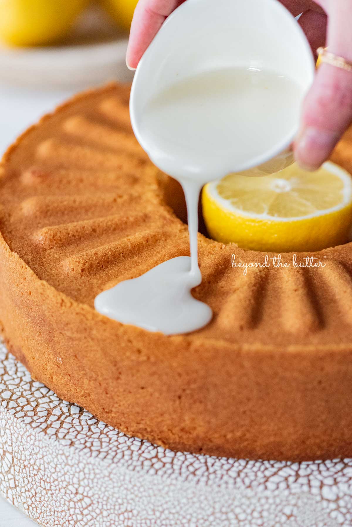 Lemon Cream Cheese Pound Cake