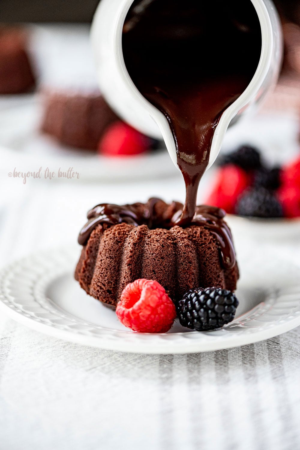 Mini Bundt Chocolate Pound Cakes | All Images © Luyiz, LLC
