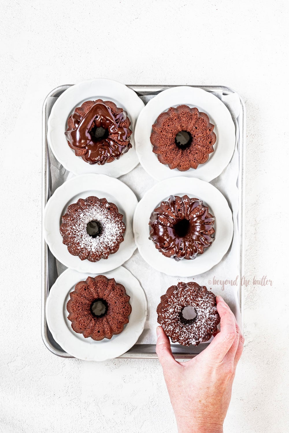 Mini Bundt Chocolate Pound Cakes | All Images © Luyiz, LLC