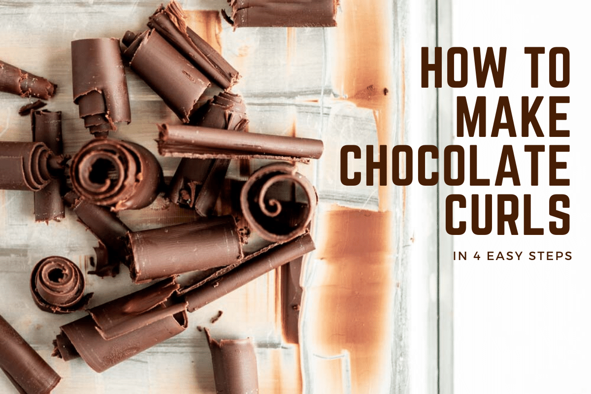 Small pile of randomly stacked Chocolate Curls | All Images and Video © Luyiz™