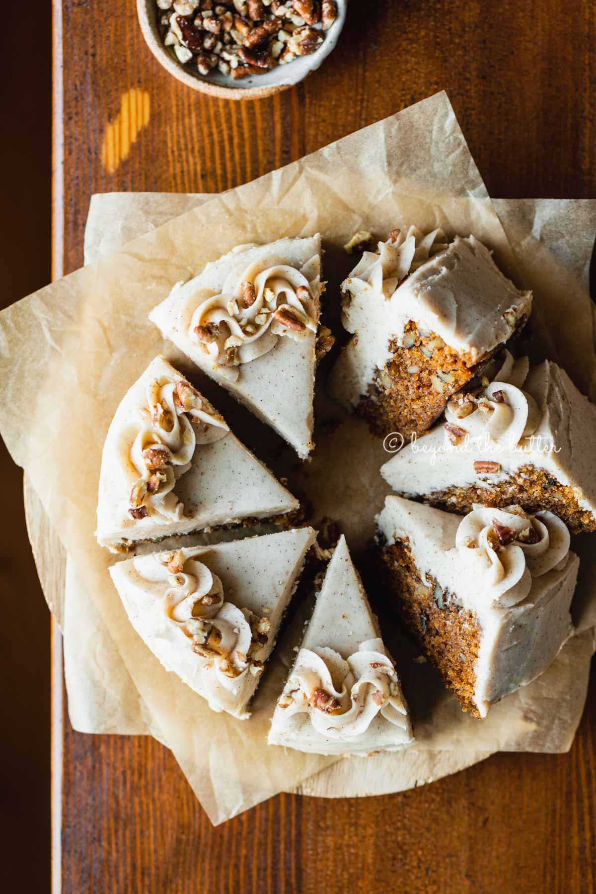 Single Layer Carrot Cake with Brown Butter Frosting