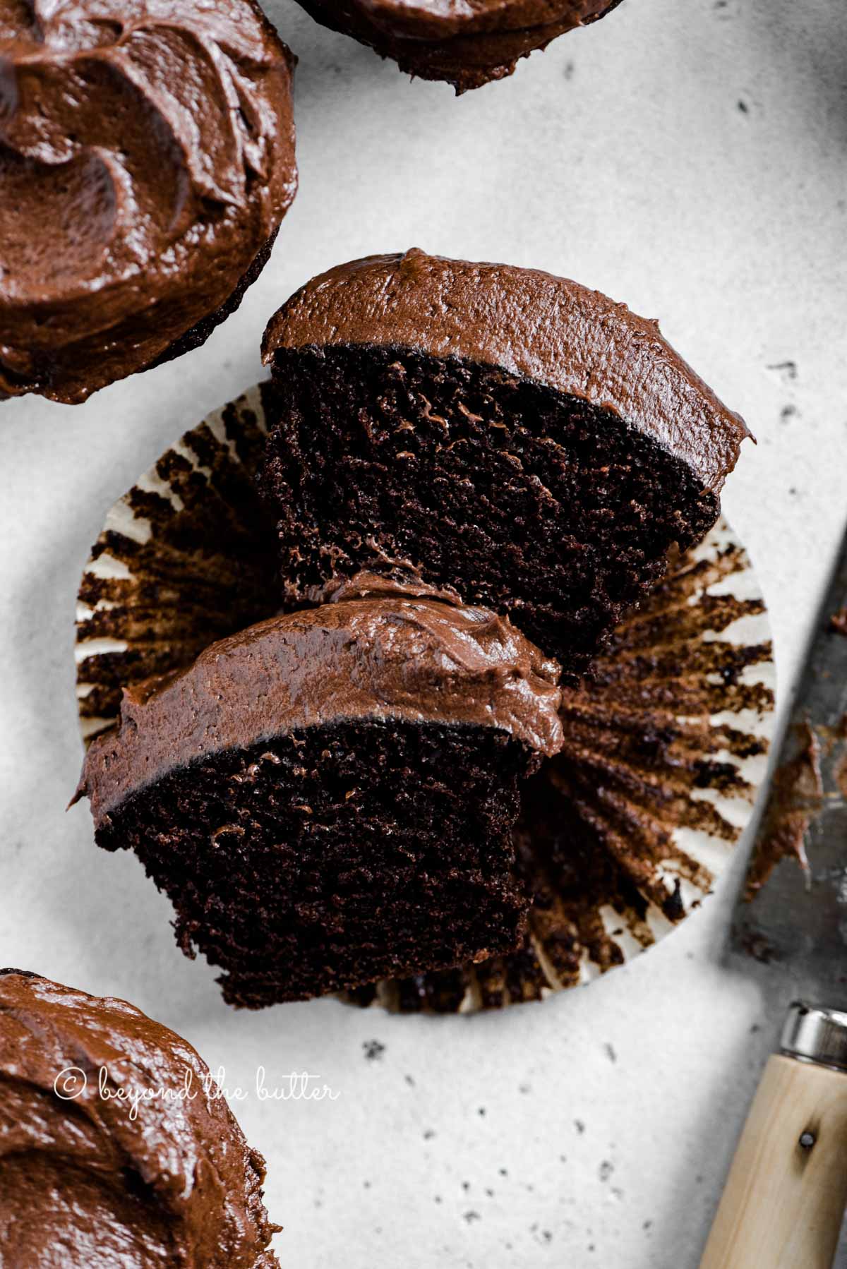 Small Batch Chocolate Cupcakes