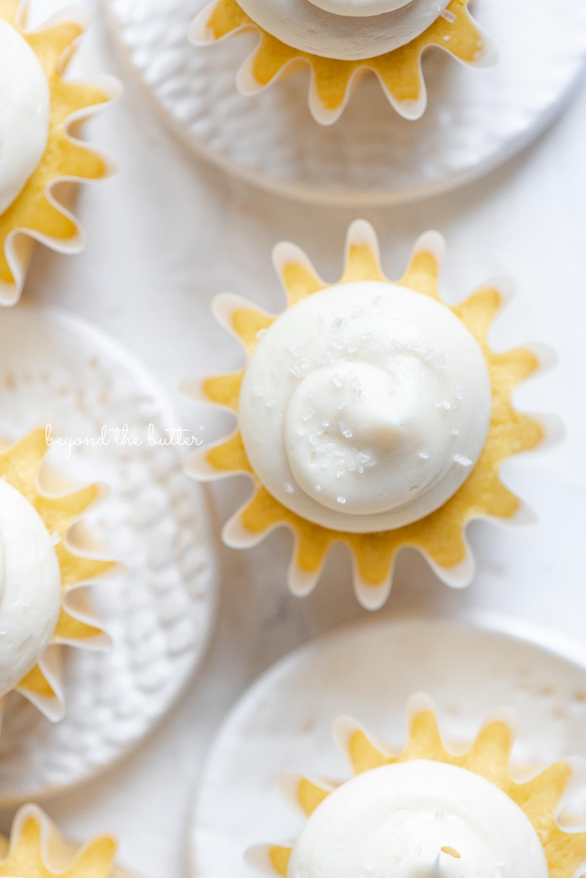 Tiny-Batch Vanilla Cupcakes with Vanilla Buttercream