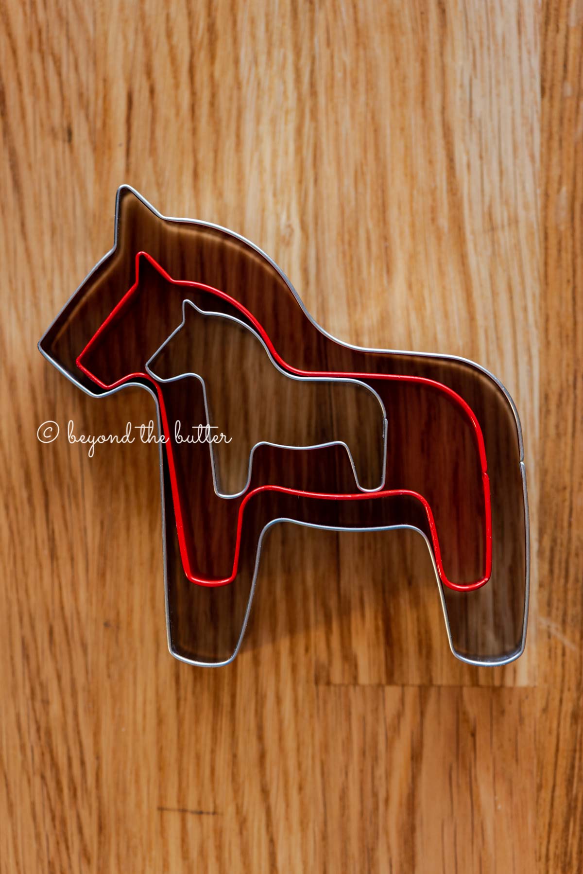 Dala horse cookie cutters | All Images © Luyiz®
