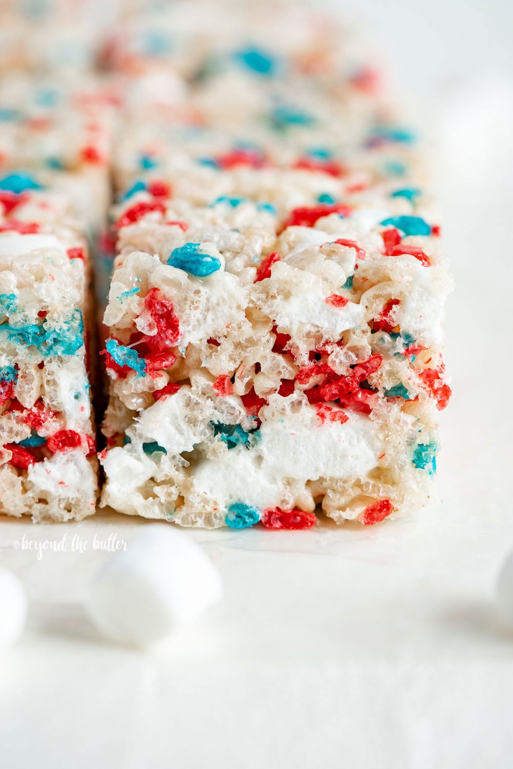 The Best Patriotic Rice Krispie Treats recipe | All Images © Luyiz, LLC