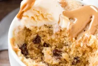 30-Minute Peanut Butter Mug Cake Recipe for One