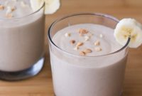 Creamy Peanut Butter Banana Smoothie Recipe for Energy