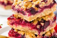 Mixed Berry Crumble Bars Recipe — Quick Fruit Dessert Bars