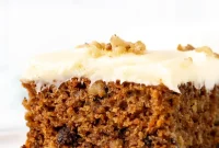 Ultra-Moist Carrot Cake Recipe with Cream Cheese Frosting