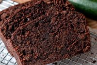 Moist Chocolate Zucchini Bread Recipe with Dark Cocoa