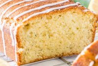 Moist Lemon Zucchini Bread with Citrus Glaze