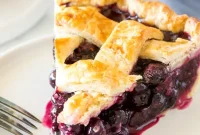 How to Make Classic Blueberry Pie with Flaky Golden Crust