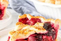 Mixed Berry Pie Recipe: Homemade Rustic Summer Fruit Tart