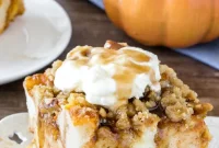Pumpkin Spice French Toast Casserole Recipe