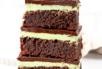 Chewy Mint Chocolate Brownies: Classic Recipe with Fresh Mint