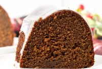 Gingerbread Bundt Cake Recipe — Moist Spiced Holiday Cake