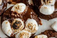 Hot Chocolate Cookies with Mini Marshmallows