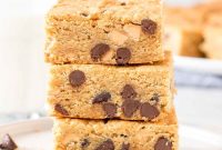 Chewy Peanut Butter Cookie Bars Recipe — Simple Crowd-Pleaser