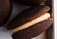 Chocolate Peanut Butter Whoopie Pies Recipe — Soft, Gooey Sandwich Cookies