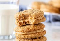 Peanut Butter Sandwich Cookie Recipe for Crispy, Creamy Treats