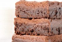 Decadent Fudge Brownies Topped with Rich Chocolate Frosting