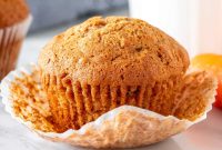 Moist Carrot Cake Muffins with Cream Cheese Frosting