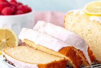 Super Moist Lemon Loaf with Bright Glaze