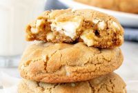 Bakery-Style White Chocolate Macadamia Nut Cookies