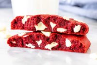Single-Serve Red Velvet Cookie Recipe: Quick Oven or Microwave Treat
