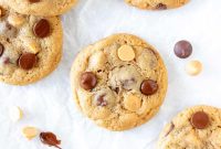 Butterscotch Chocolate Chip Cookies — Soft, Chewy & Gooey