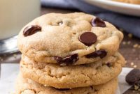 Chewy Flourless Peanut Butter Cookies (3-Ingredient Recipe)