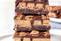 Decadent Kit Kat Chocolate Brownies Recipe