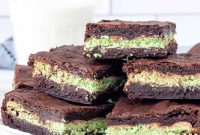 Mint Aero Chocolate Brownies Recipe — Fudgy Mint Cocoa Squares