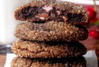 Chocolate Gingerbread Cookies Recipe with Rich Cocoa and Spices